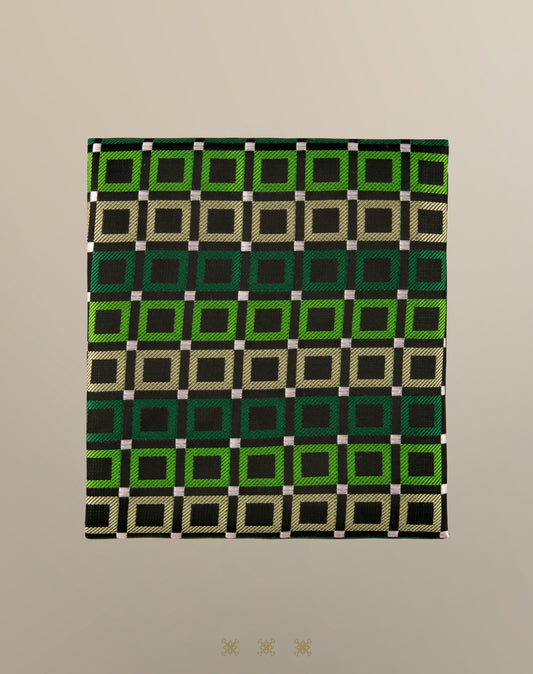 PAÑUELO VERDE NEGRO 39-003