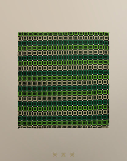 PAÑUELO VERDE NEGRO 39-003