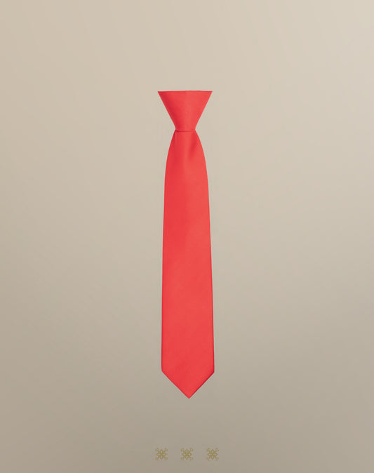 Corbata Roja con nudo 40-005