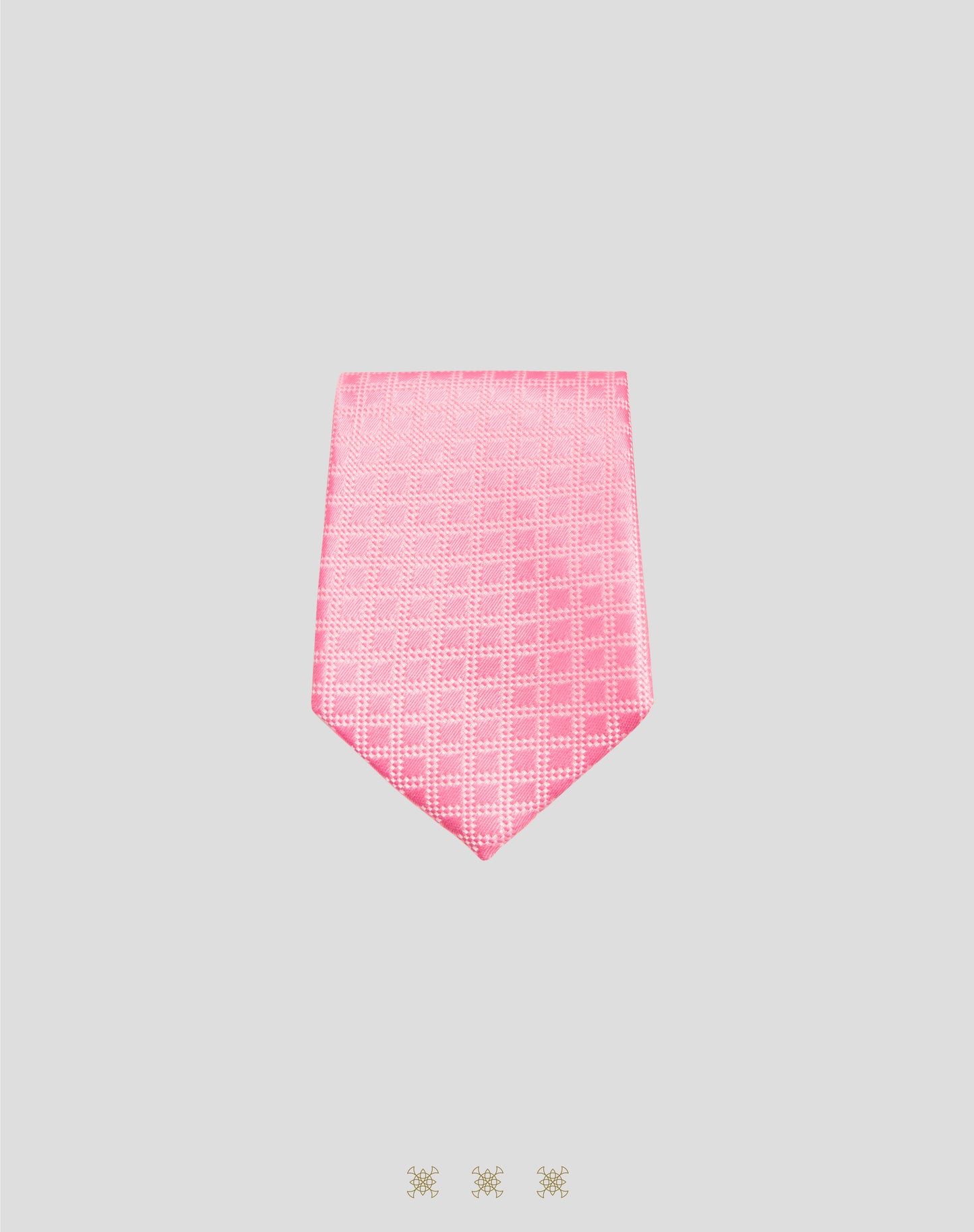 Corbata Rosa con nudo 40-005