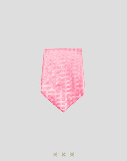 Corbata Rosa con nudo 40-005
