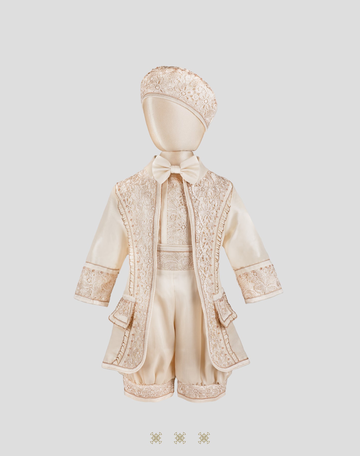 Traje de principe beige 69-023