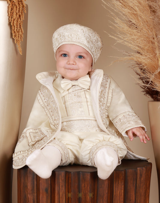 Traje de principe beige 69-023
