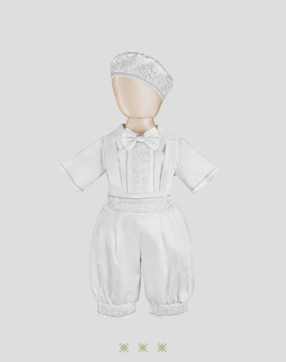 Traje de principe blanco 69-023