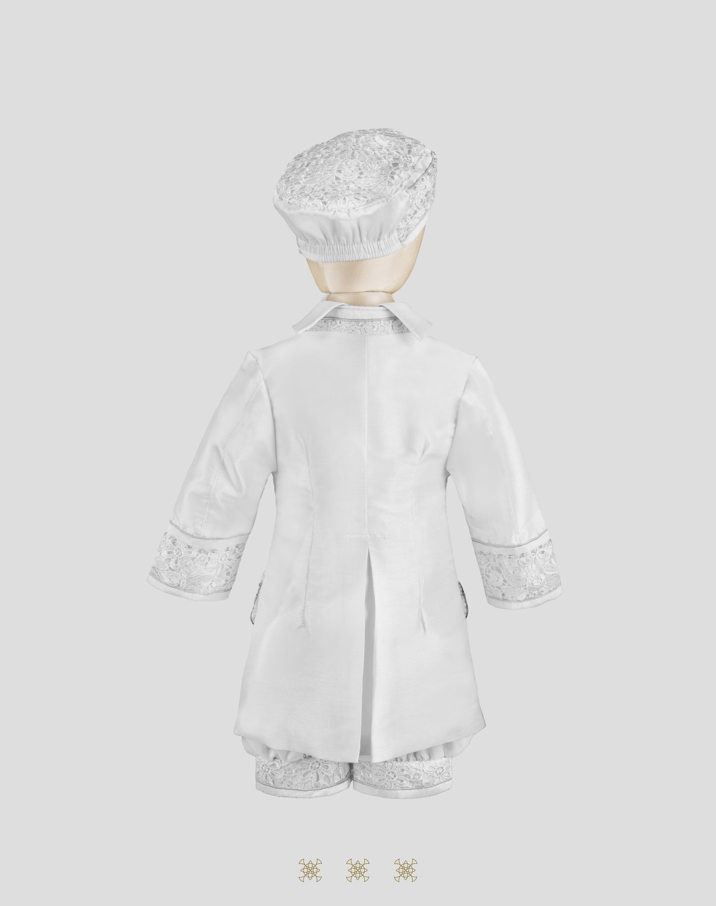 Traje de principe blanco 69-023
