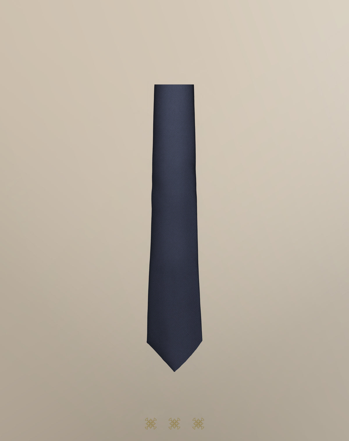 Corbata azul sin nudo 70-003