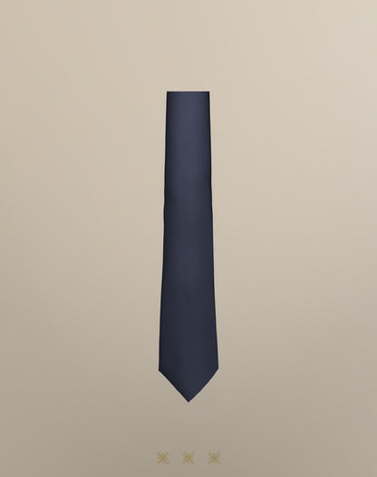 Corbata azul sin nudo 70-003