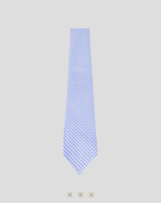 Corbata azul cielo sin nudo 70-004