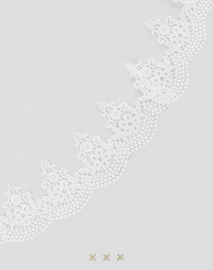 Velo blanco 72-068