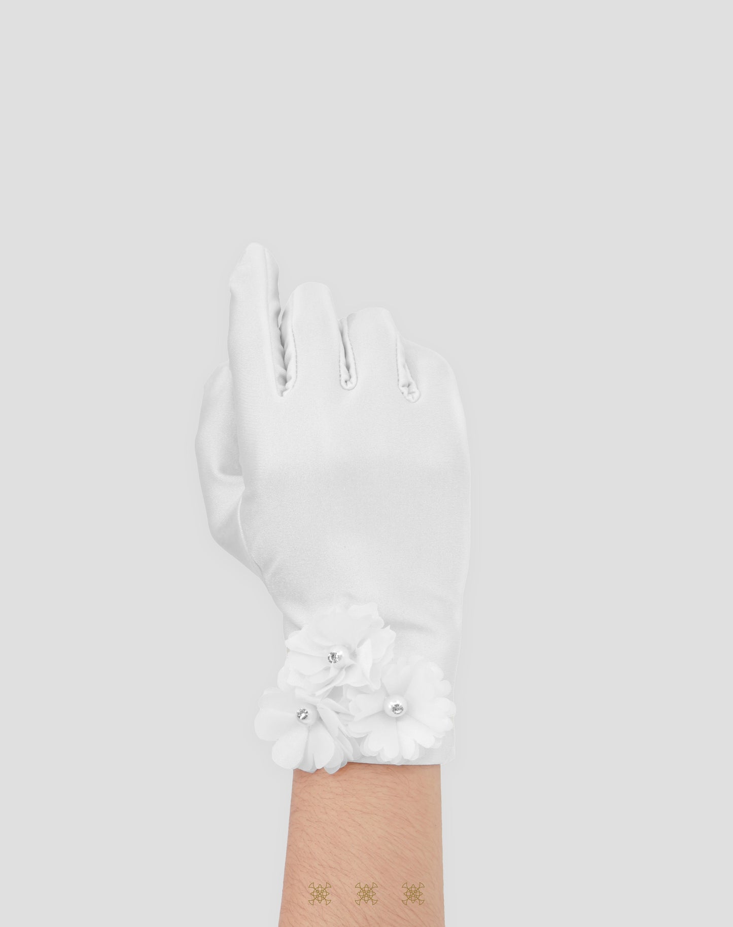 Accesorios de flor blanco 73-044