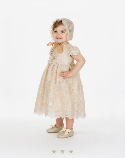Vestido infantil champagne 73-136