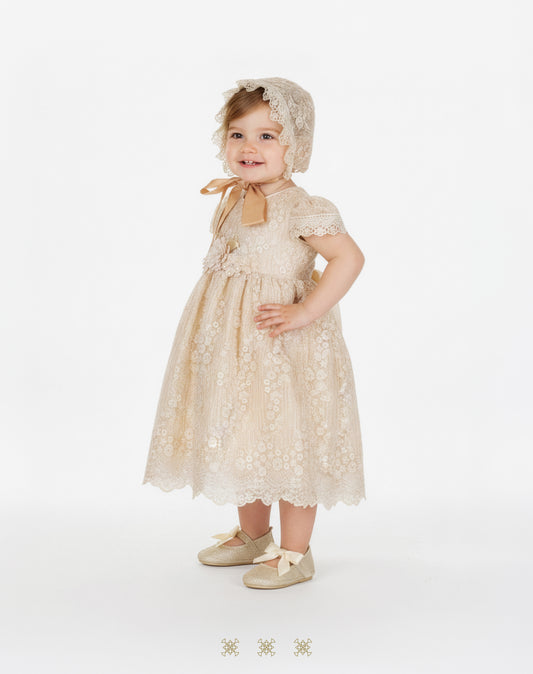 Vestido infantil champagne 73-136