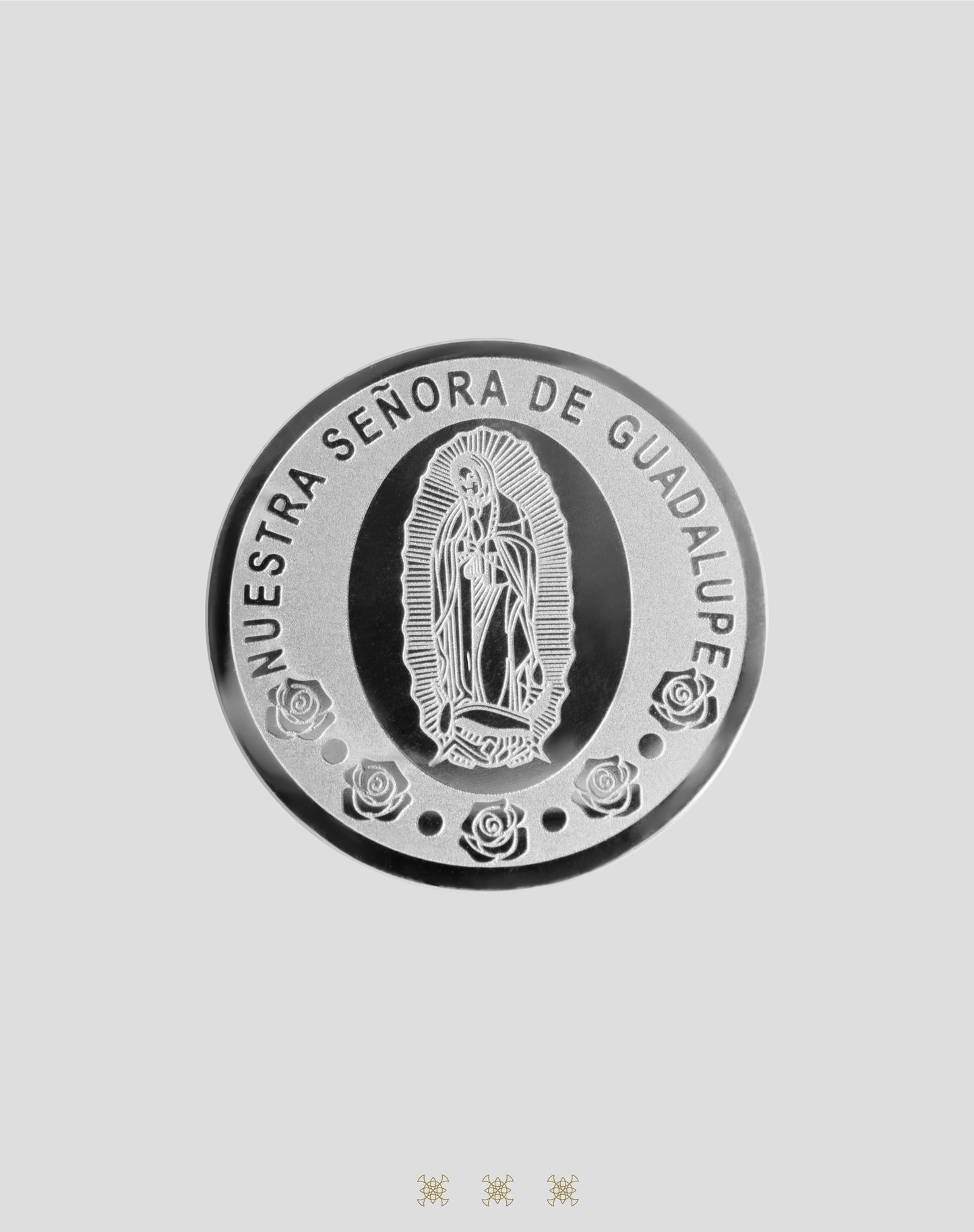 Arras de boda Virgen de Guadalupe plata 75-231