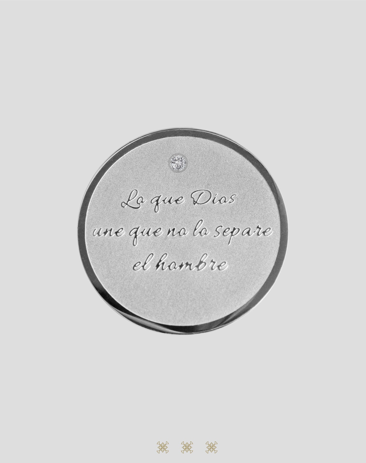 Arras de boda Virgen de Guadalupe plata 75-231