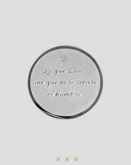 Arras de boda Virgen de Guadalupe plata 75-231