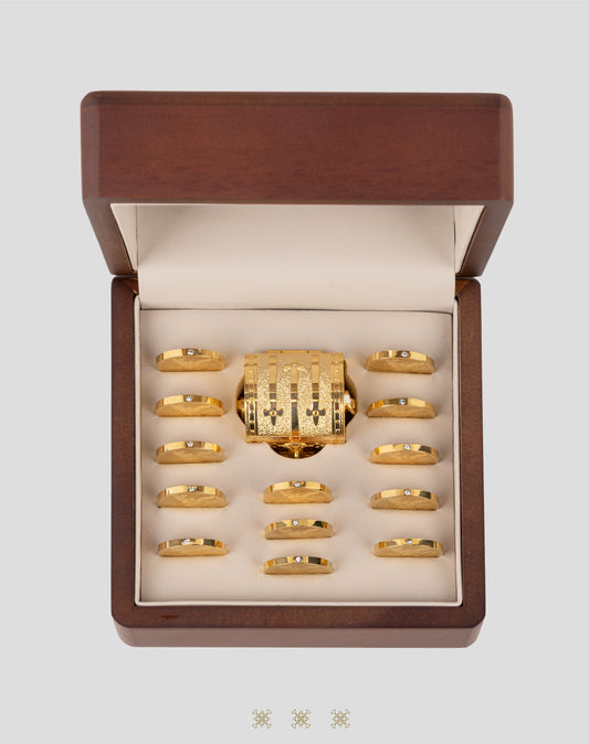 Arras de boda dorado 75-229