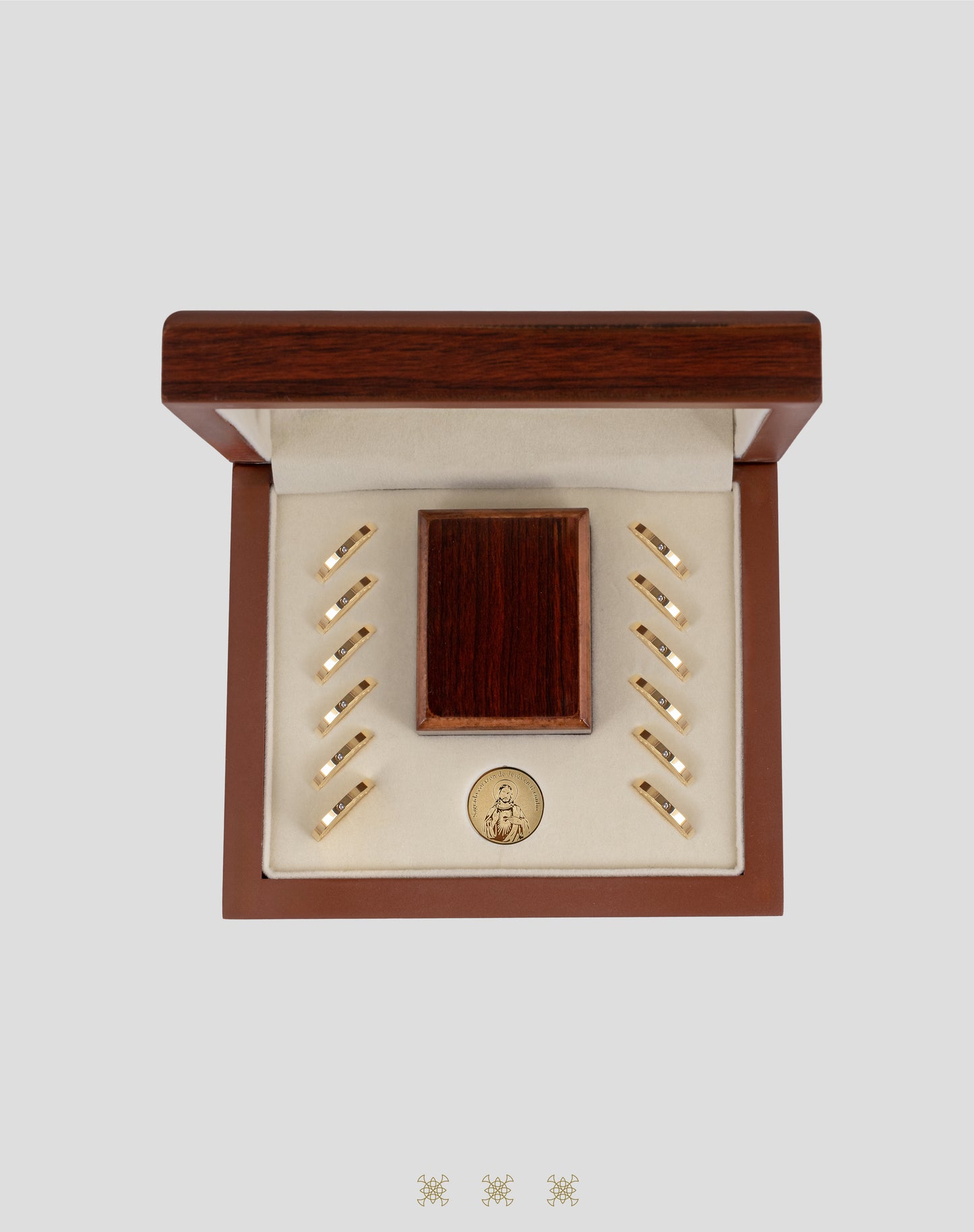 Arras matrimoniales Sagrado Corazón dorado 75-234