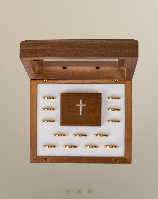 Arras de boda de Cruz dorado 75-236