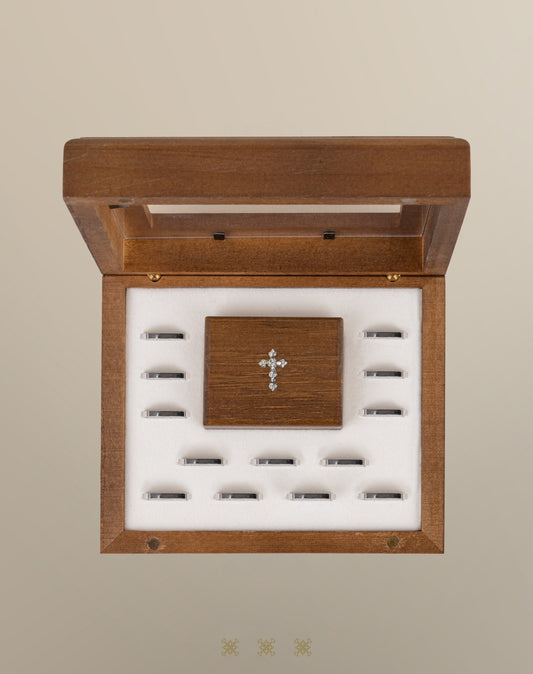 Arras de boda Sagrado Corazón plata 75-236