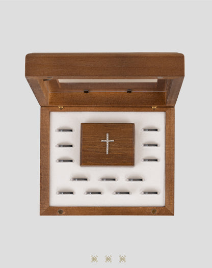 Arras de boda Sagrado Corazón plata 75-236