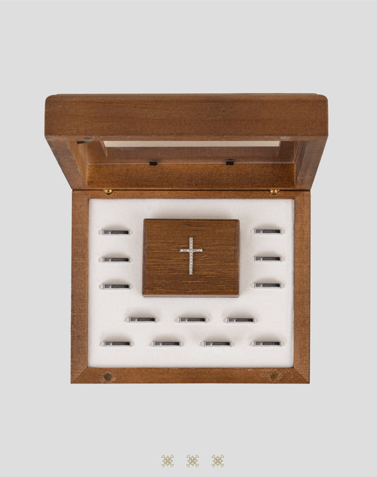 Arras de boda Sagrado Corazón plata 75-236