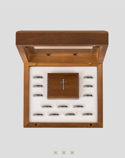 Arras de boda San Benito plata 75-236