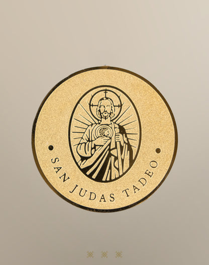 Arras de boda San Judas Tadeo dorado 75-261