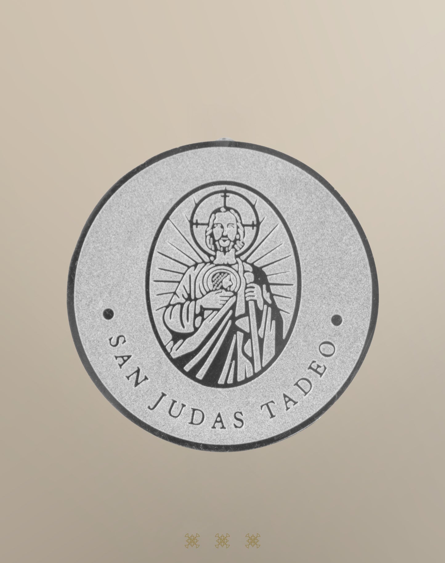 Arras de boda San Judas Tadeo plata 75-268