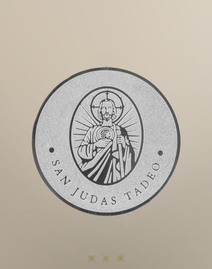 Arras de boda San Judas Tadeo plata 75-268