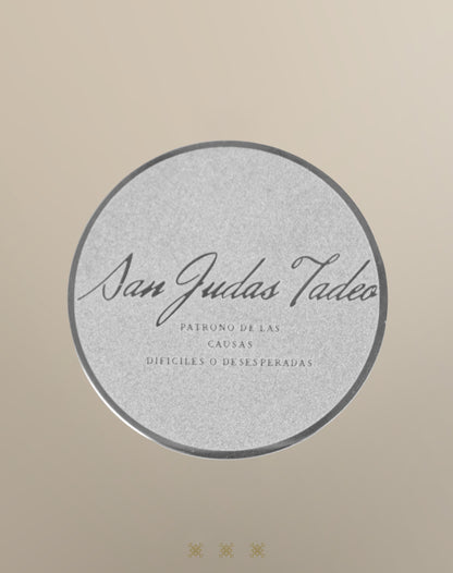Arras de boda San Judas Tadeo plata 75-268
