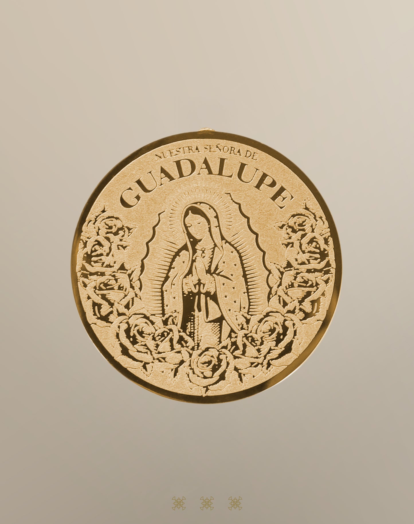 Arras de boda Virgen de Guadalupe dorado 75-268