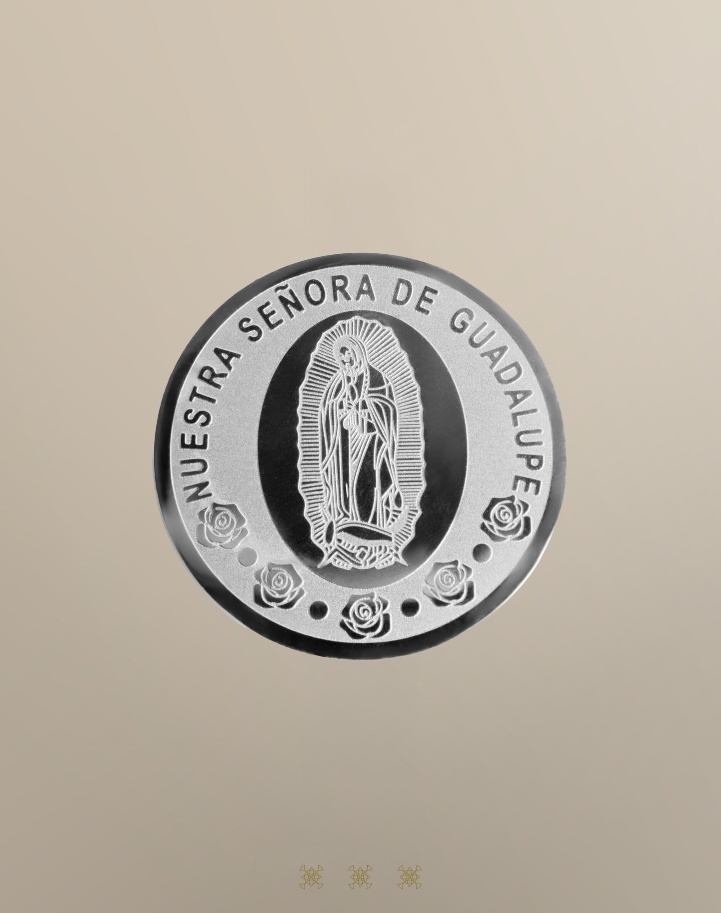 Arras de boda Virgen de Guadalupe plata 75-231