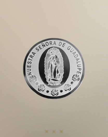 Arras de boda Virgen de Guadalupe plata 75-231