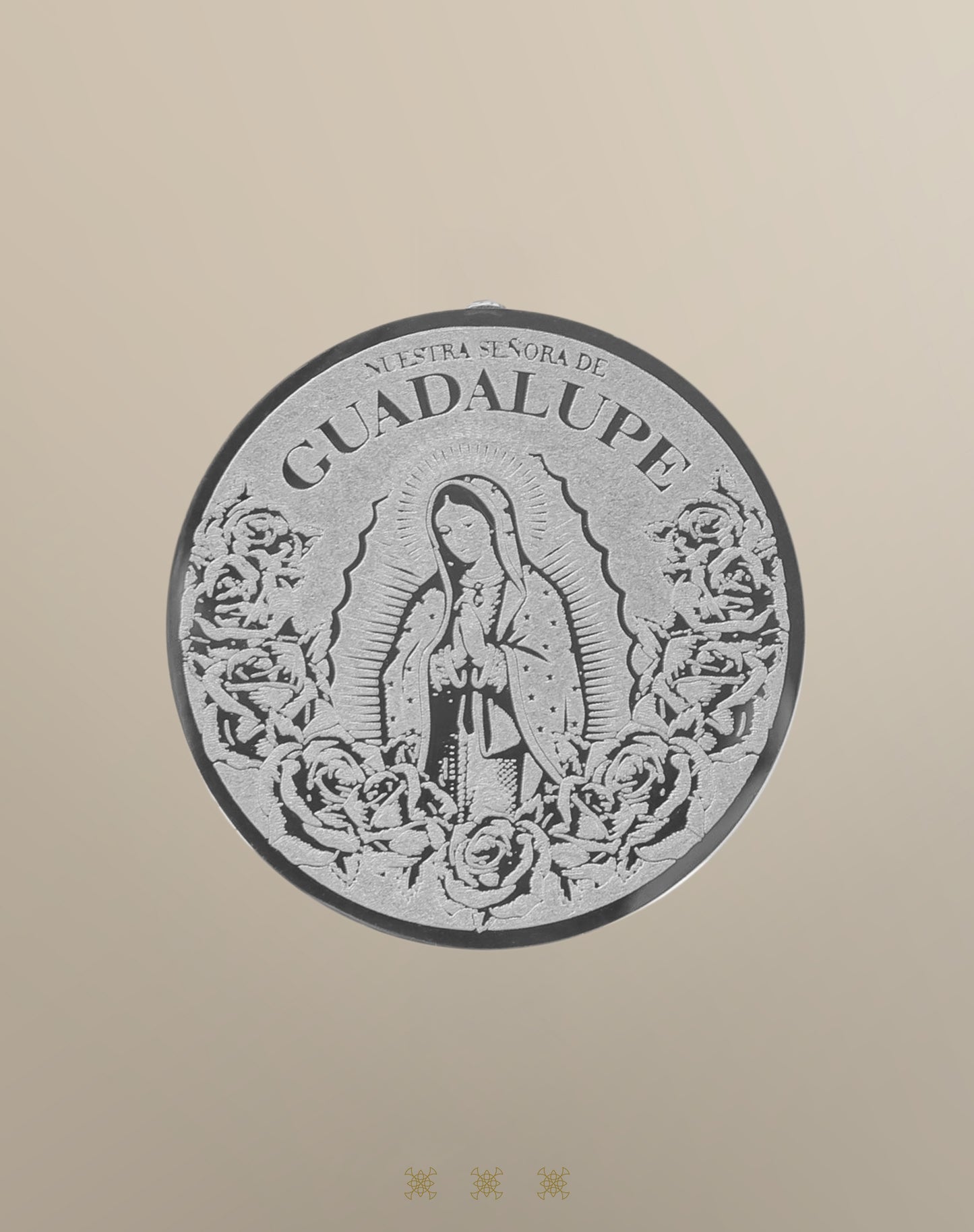 Arras de boda Virgen de Guadalupe Plata 75-262