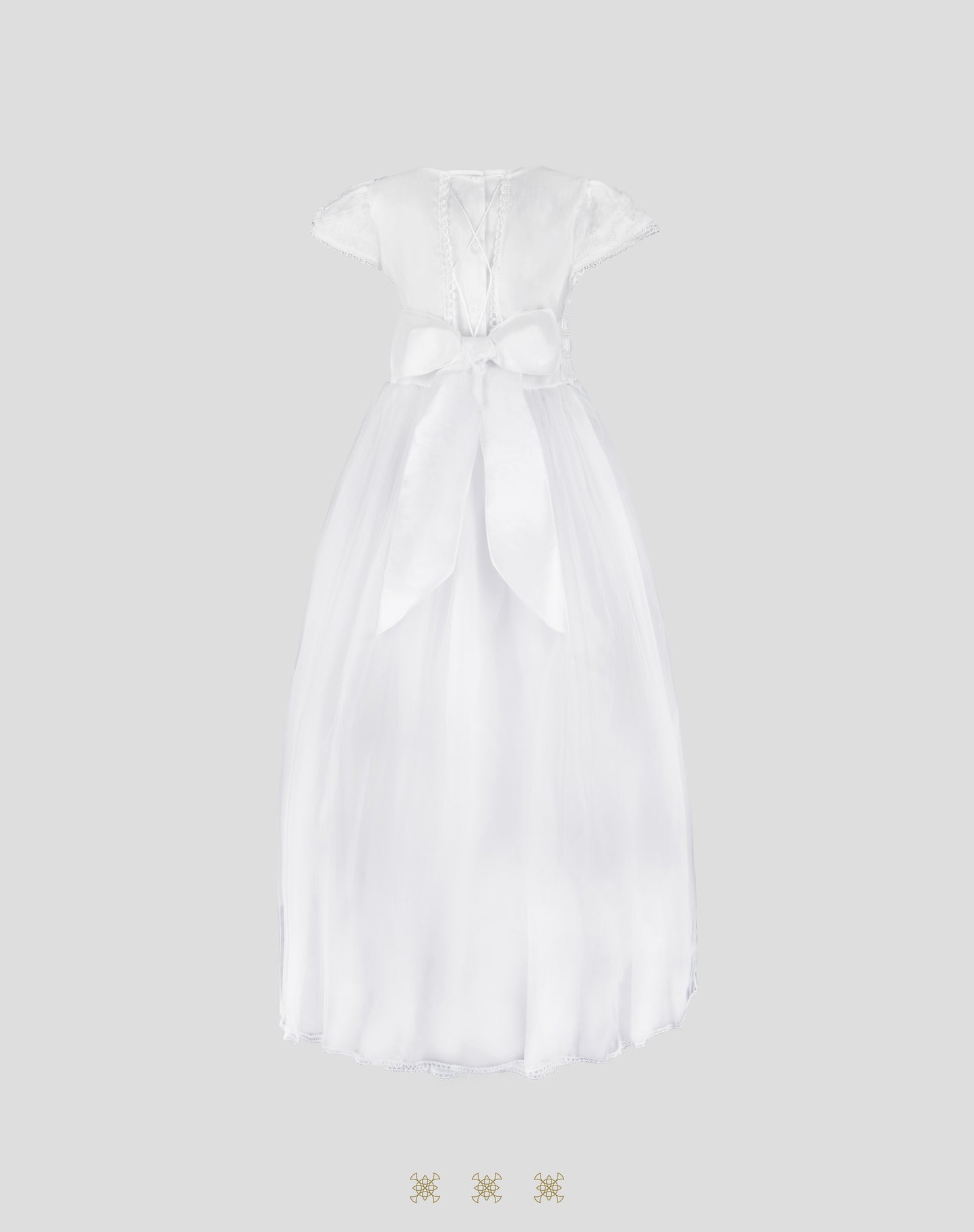 Vestido juvenil blanco 84-001