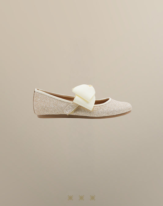 Zapatos Juveniles dorado 85-001