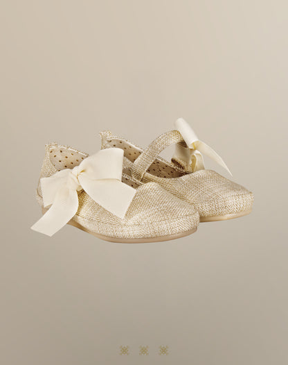 Zapatos de niña Golden Beige 85-020