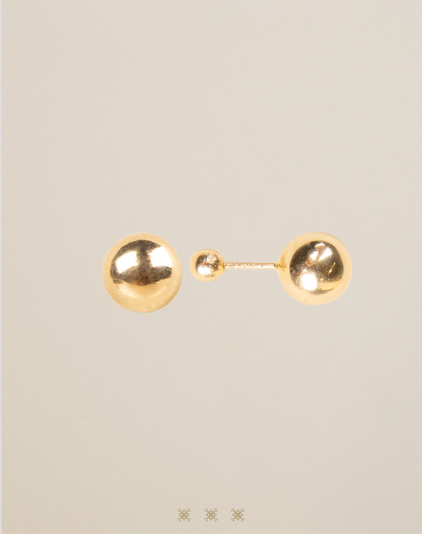 Broquel Oro 10k 86-006