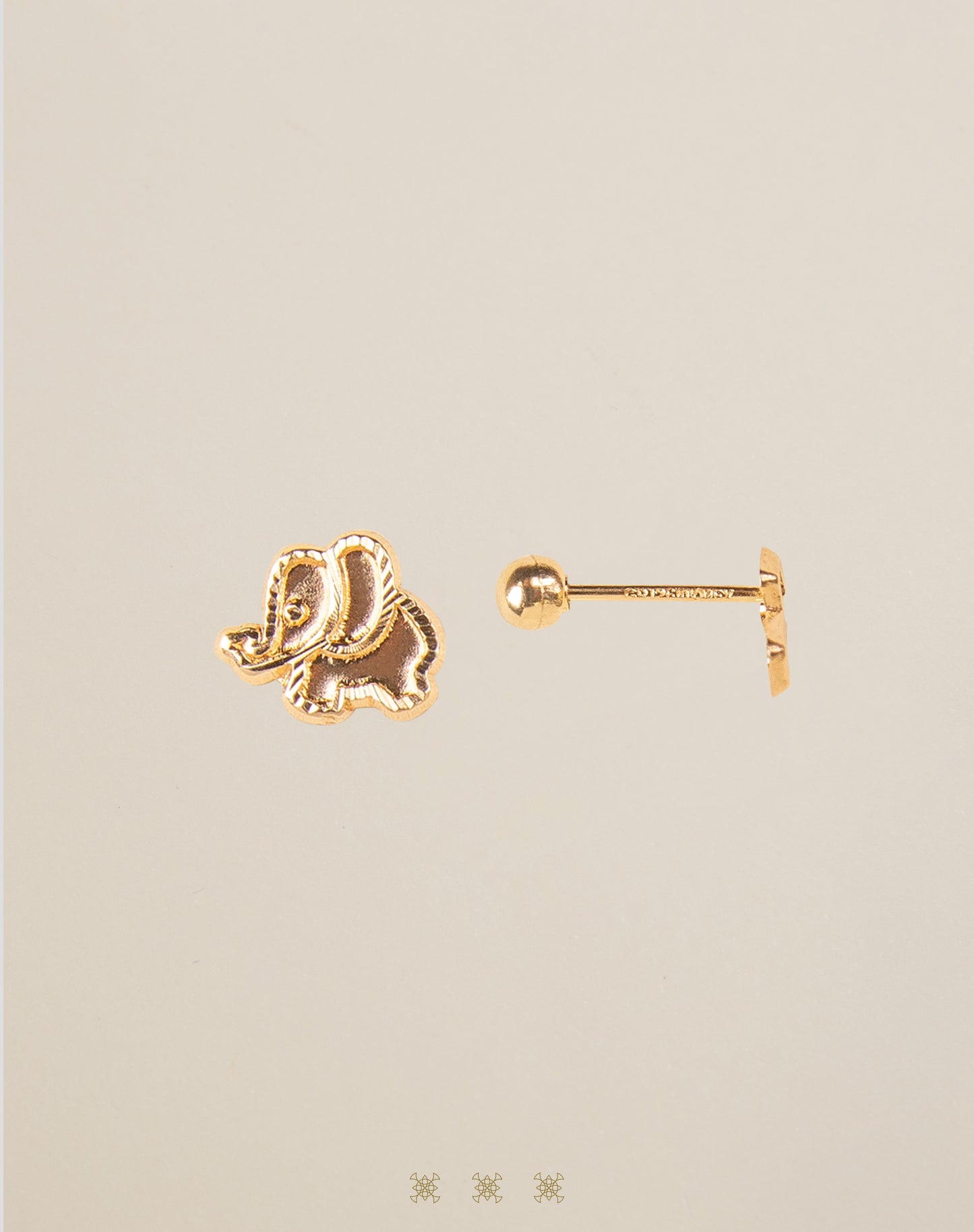 Broquel Oro 10k 86-951