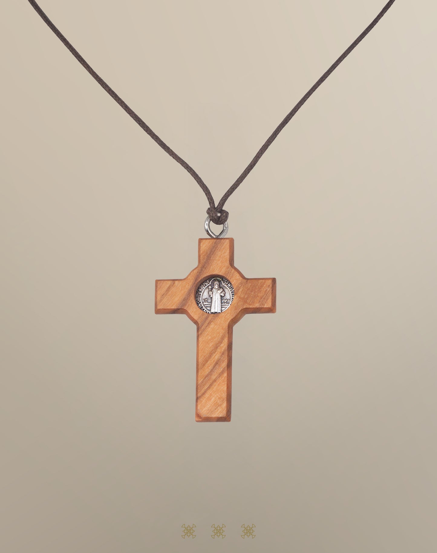 Cruz de Olivo para primera comunión 90-138
