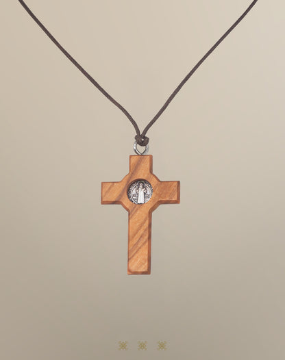 Cruz de Olivo para primera comunión 90-138