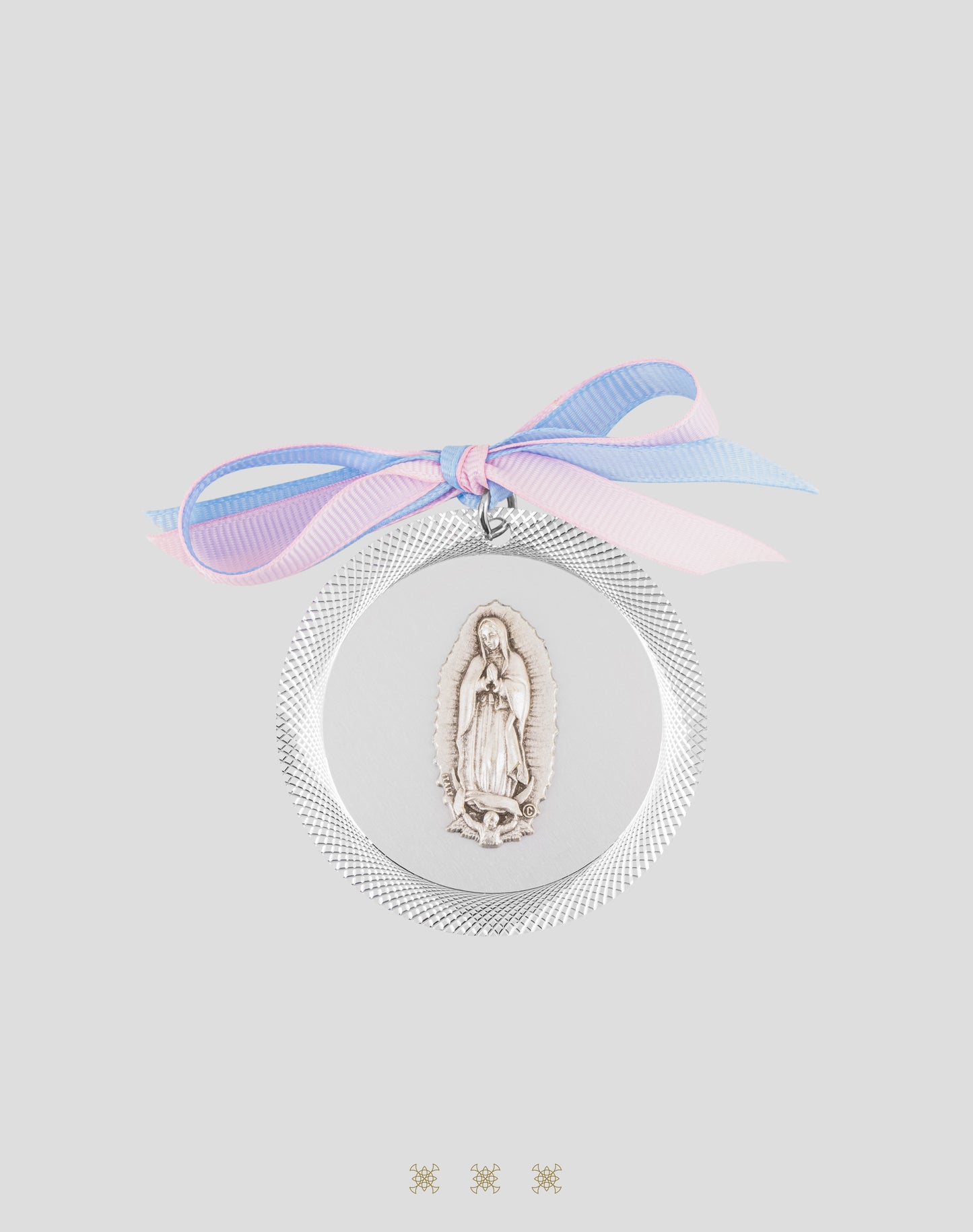 Medalla de Cuna plata de Bautizo 90-239