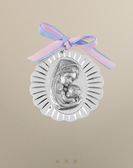 Medalla de Cuna plata 90-275