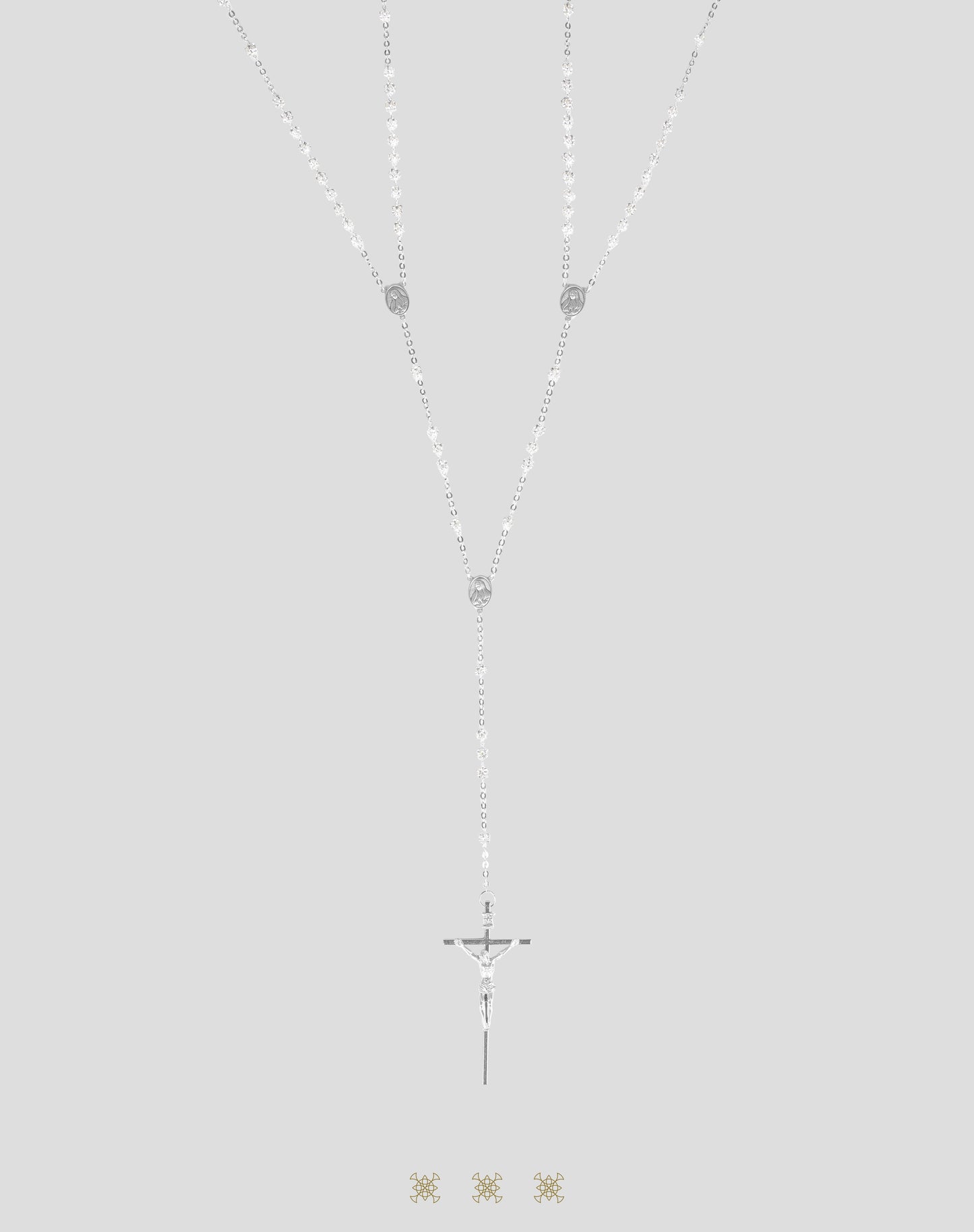 Lazo de boda italiano plata 90-284