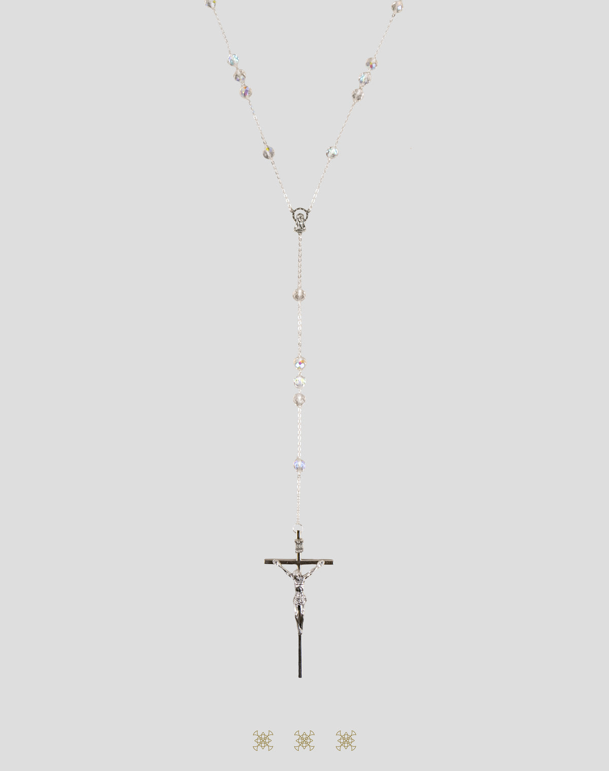 Lazo de boda italiano plata / tornasol 90-288