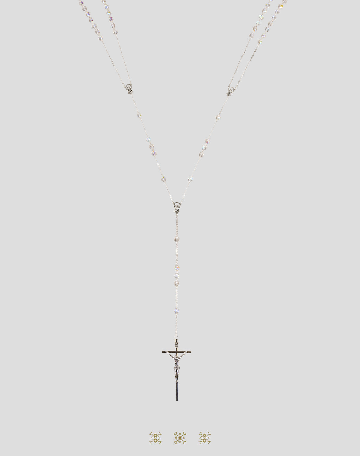 Lazo de boda italiano plata / tornasol 90-288