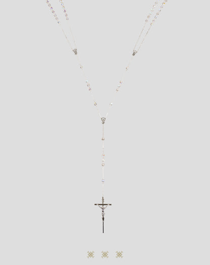 Lazo de boda italiano plata / tornasol 90-288