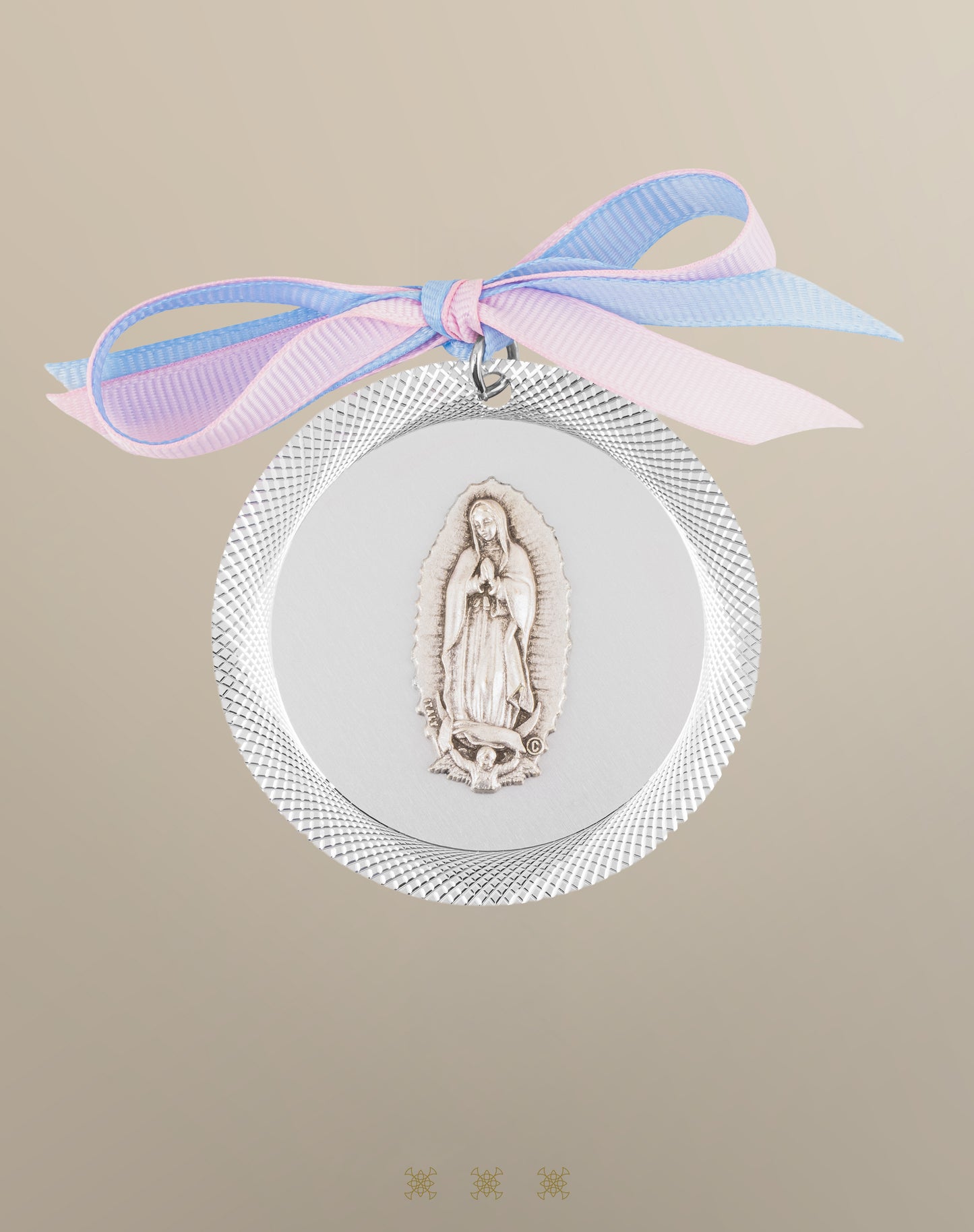 Medalla de Cuna plata de Bautizo 90-239