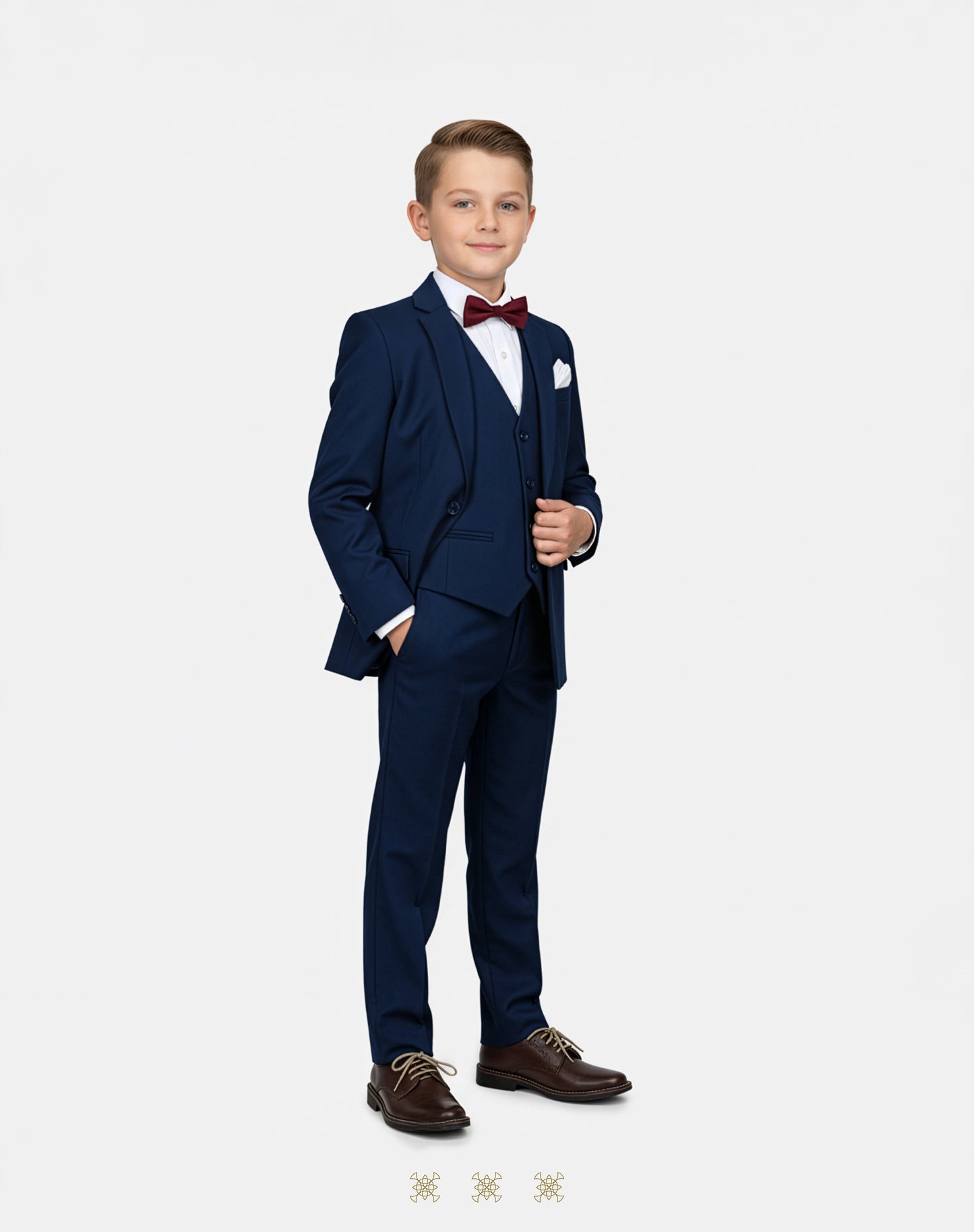 Traje primera comunión azul rey 91-027