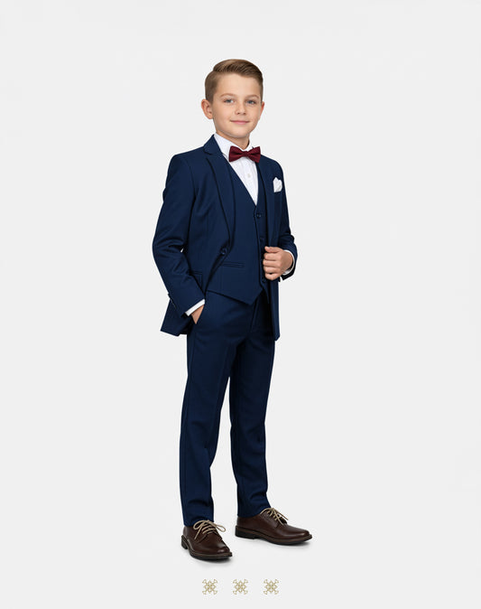 Traje primera comunión azul rey 91-027